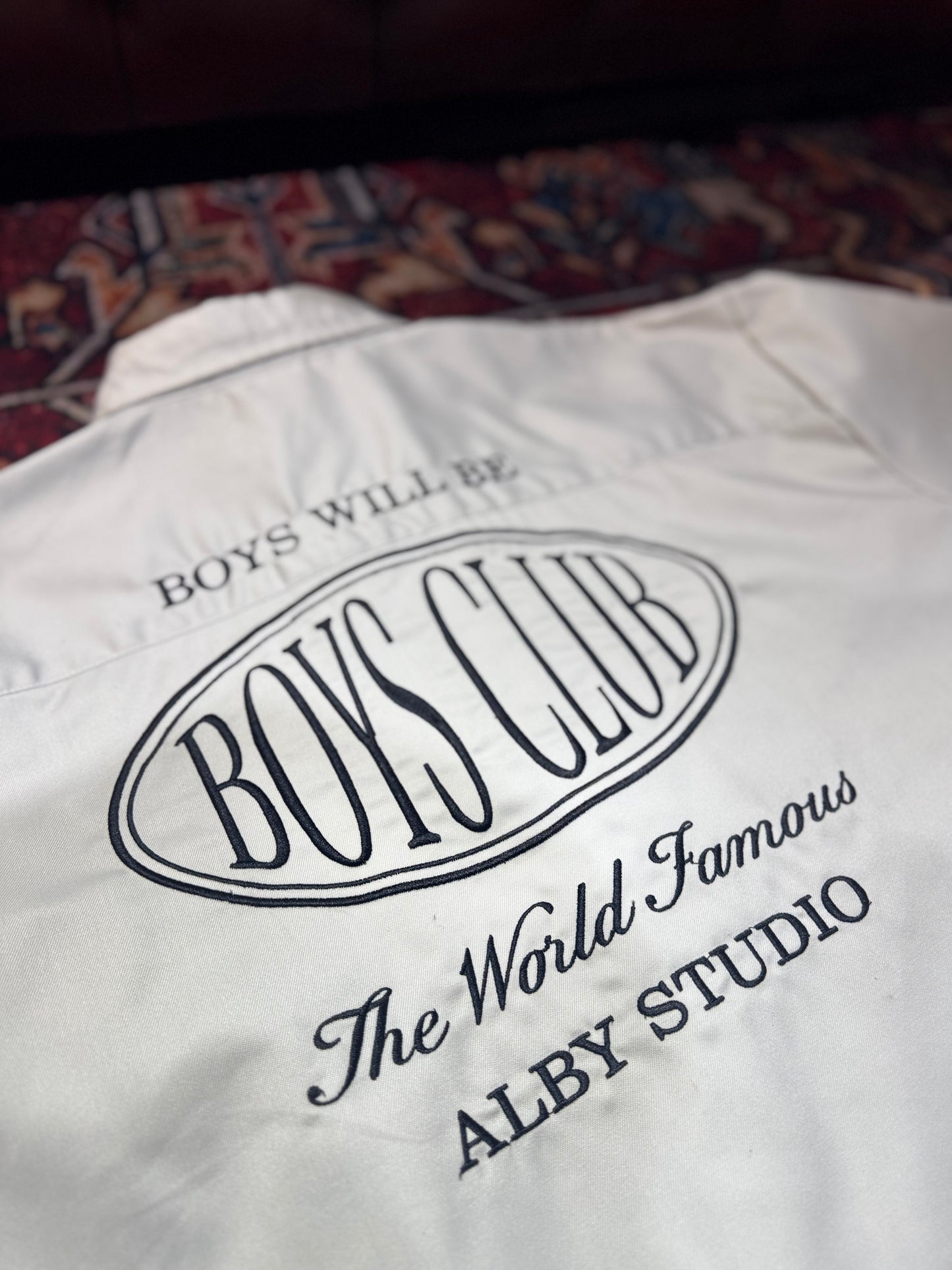 Boys Club - Boxy fit Short Sleeve Shirt (Embroidered)
