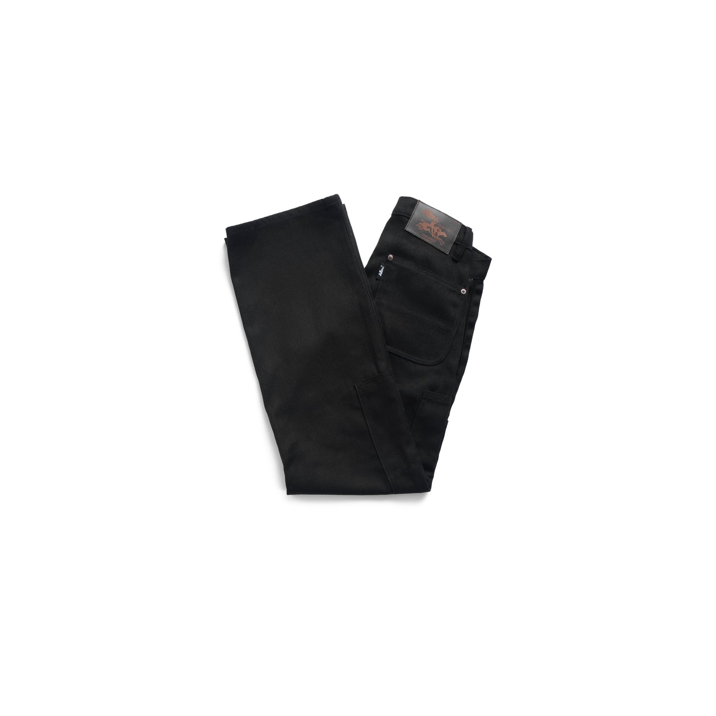 Baggy Herringbone Carpenter Work Trousers