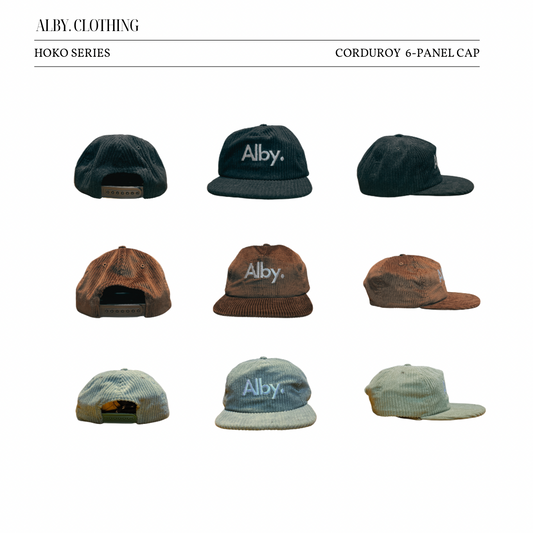 Hoko 6-Panel corduroy cap