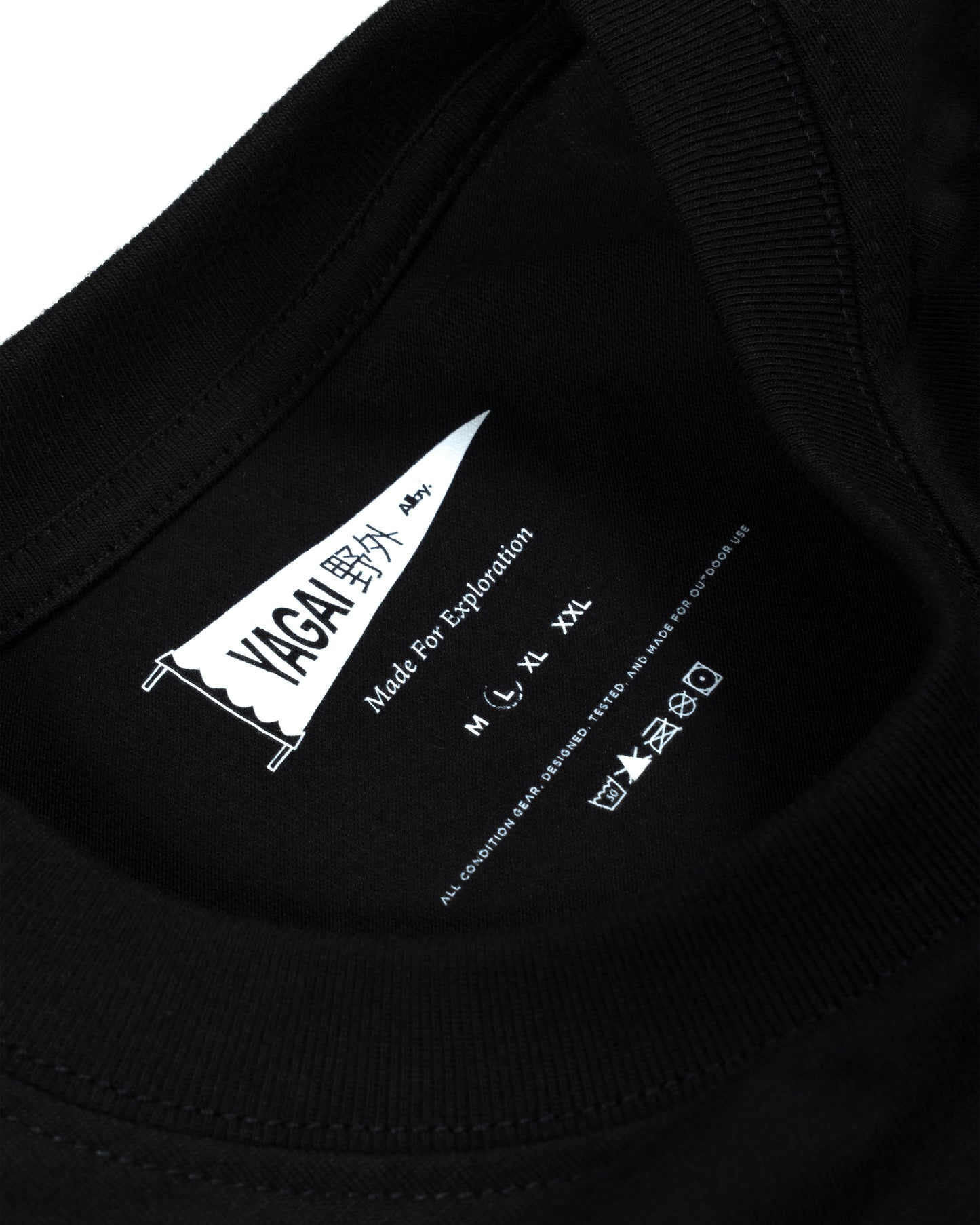 Yagai Oversized T-Shirt with Nylon Utility Pocket