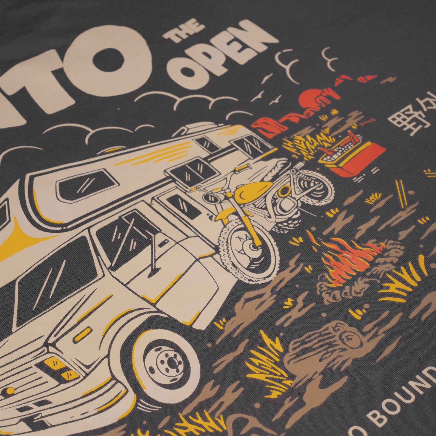 Yagai Oversized T-shirt (Graphic)