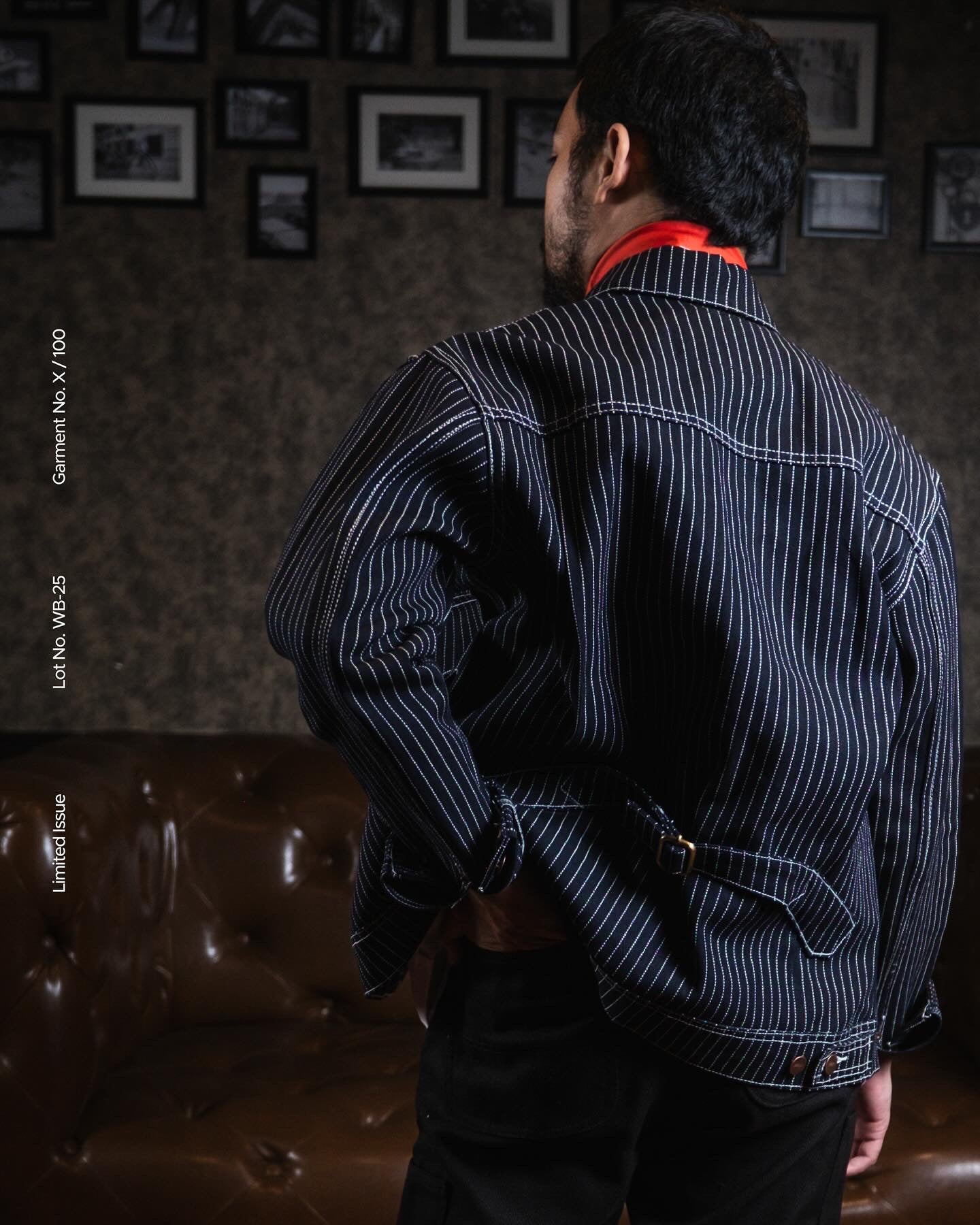 Wabash Stripe Workwear Jacket - Limited Edition by Alby
