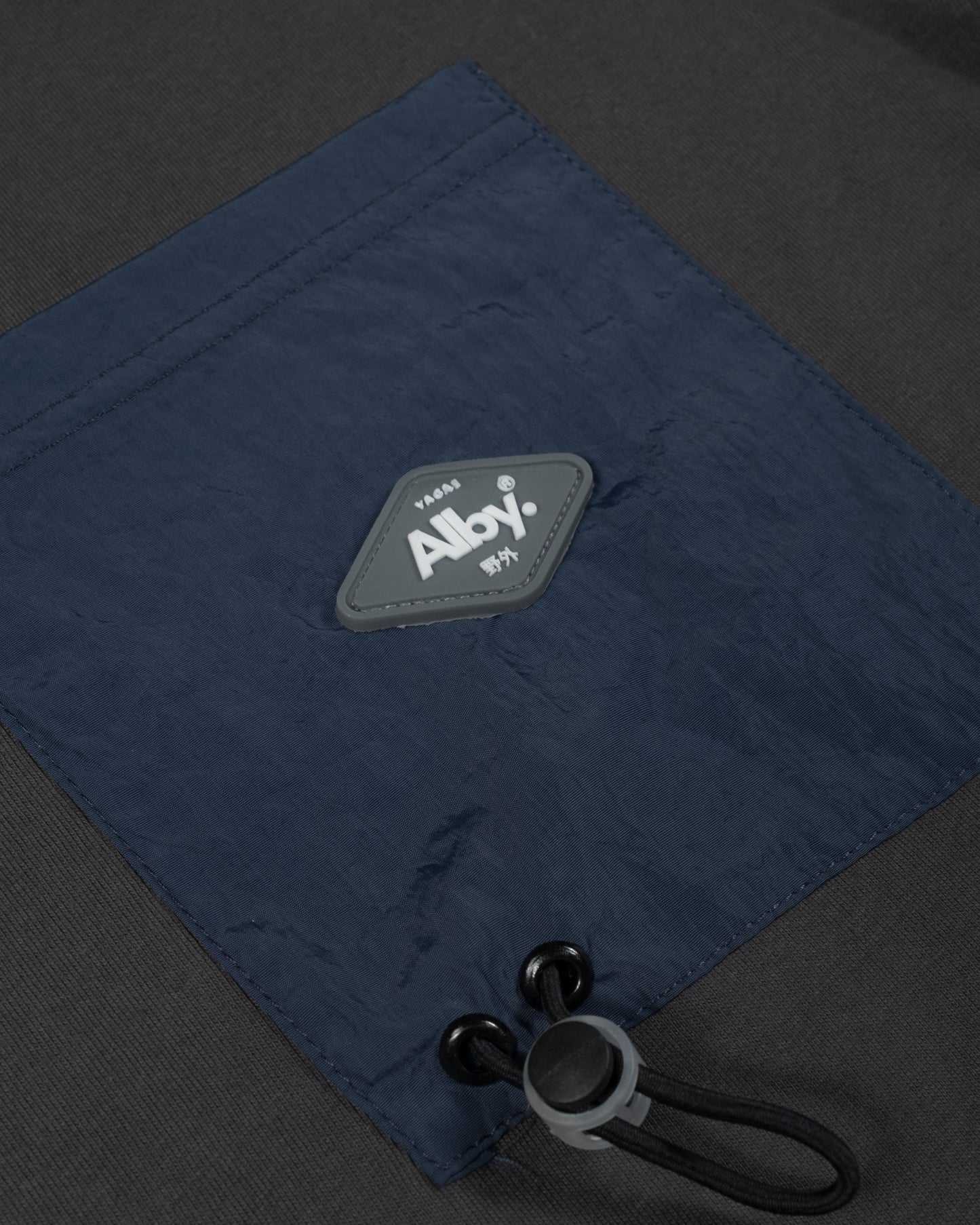 Yagai Oversized T-Shirt with Nylon Utility Pocket