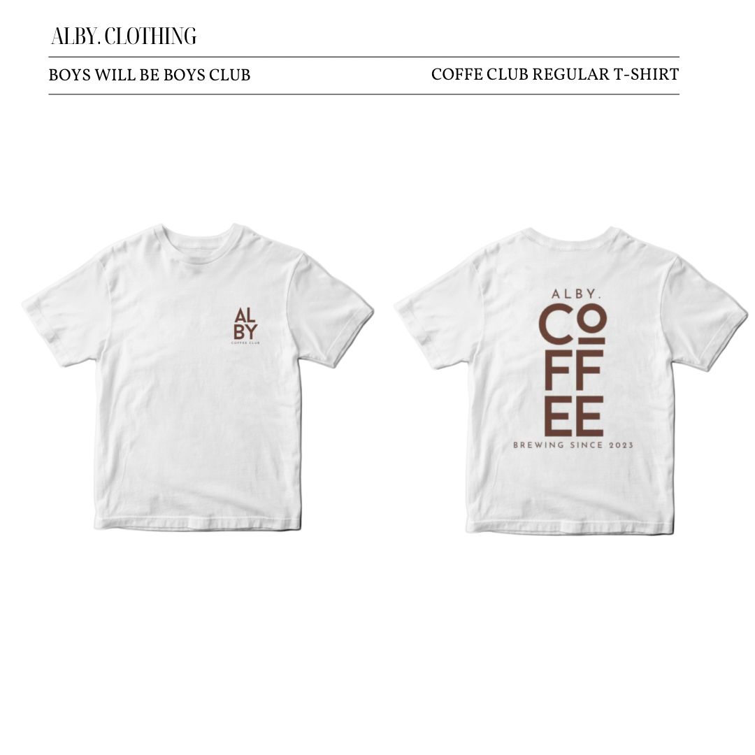 Boys Club - Coffee club regular-fit t shirt (Soft Cotton 20s)