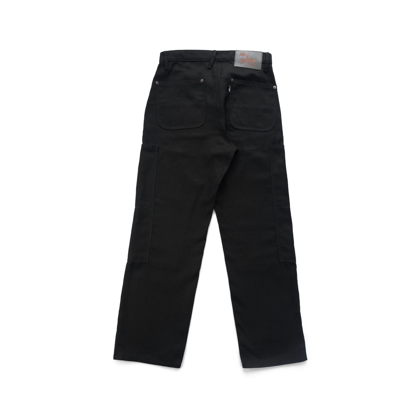 Baggy Herringbone Carpenter Work Trousers