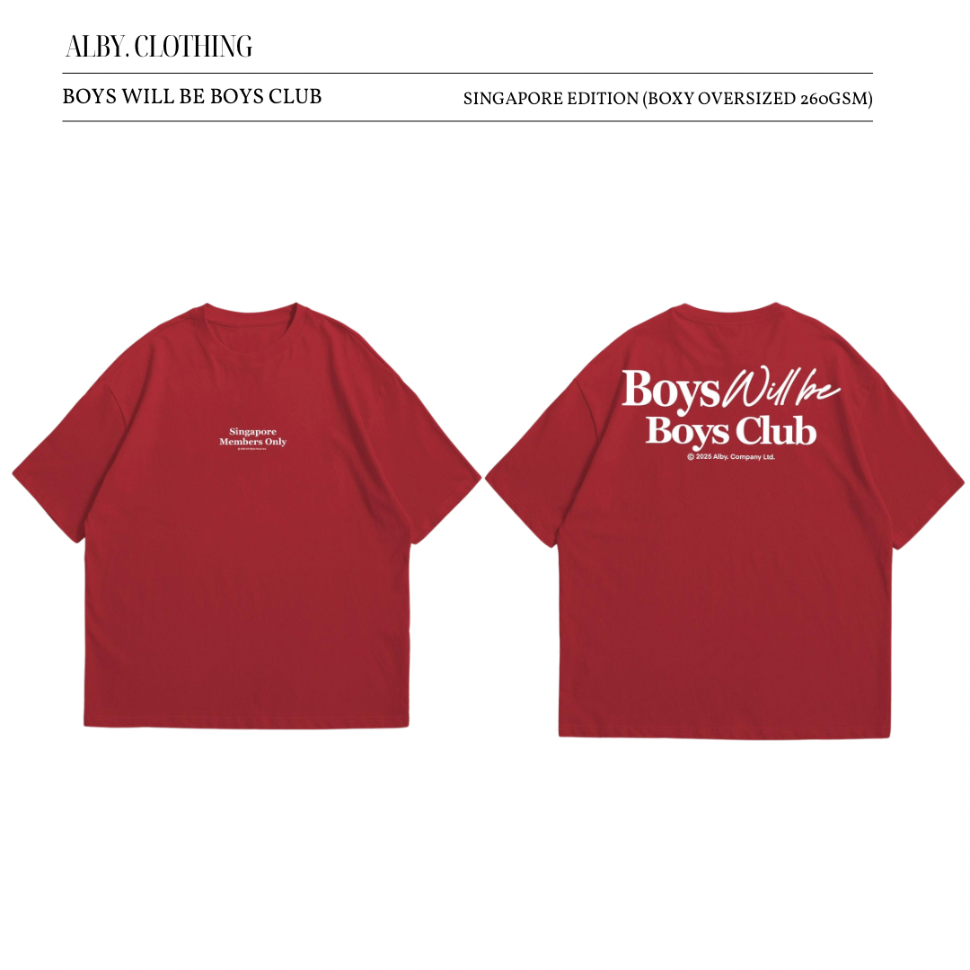 Boys Club - Boxy Oversized T-shirt