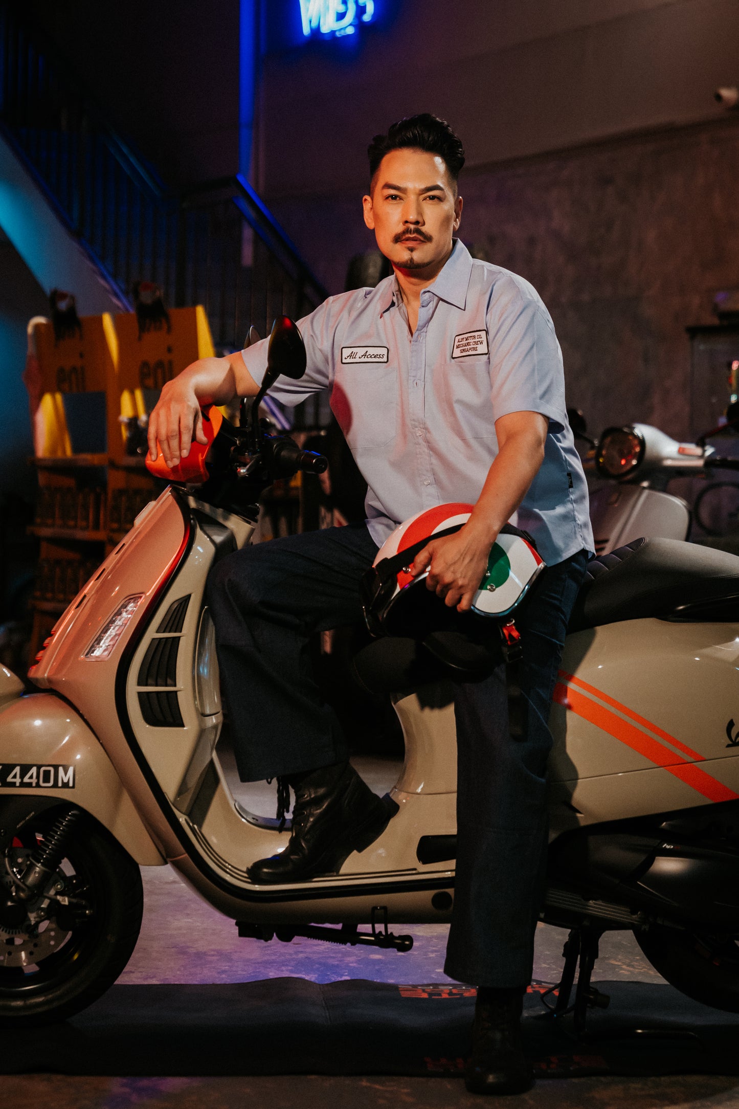 Motorcycle series - Alby Boxy Oversized Shirt