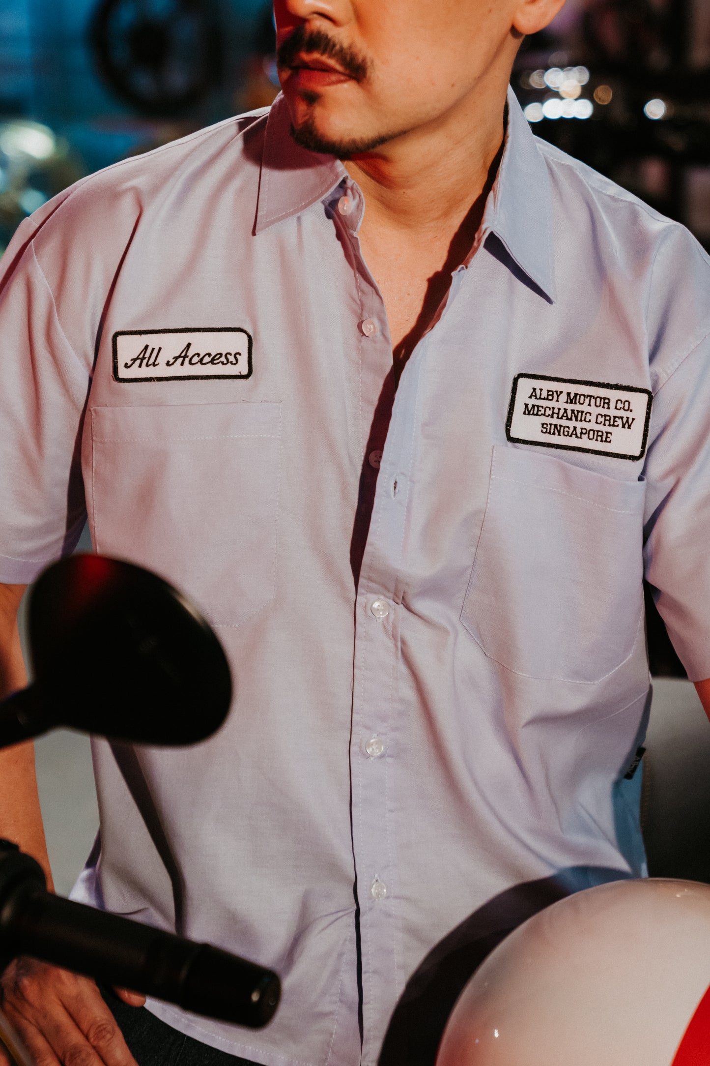 Motorcycle series - Alby Boxy Oversized Shirt