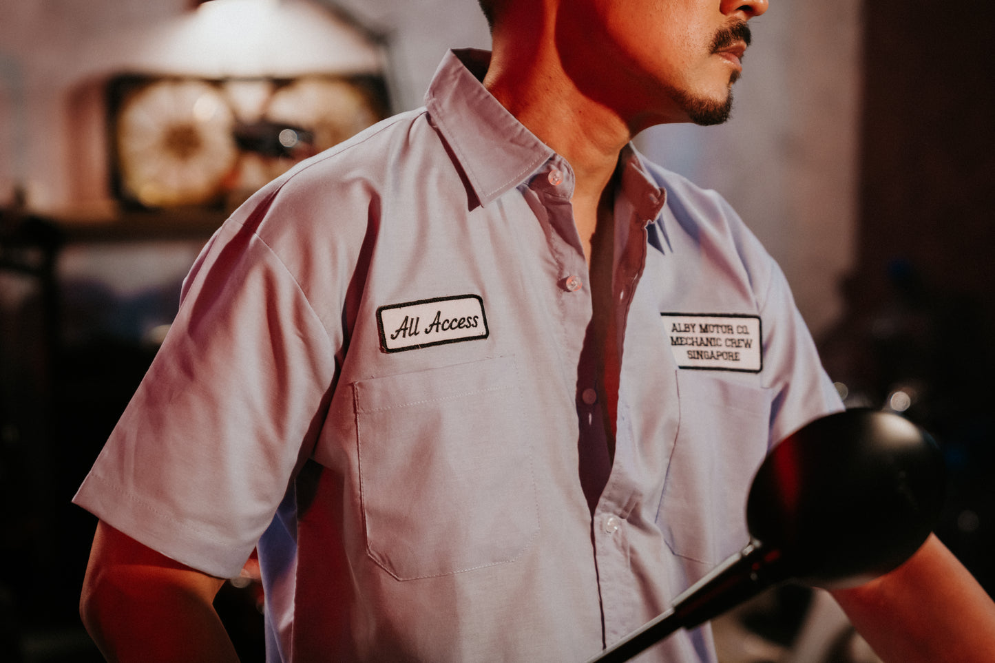 Motorcycle series - Alby Boxy Oversized Shirt