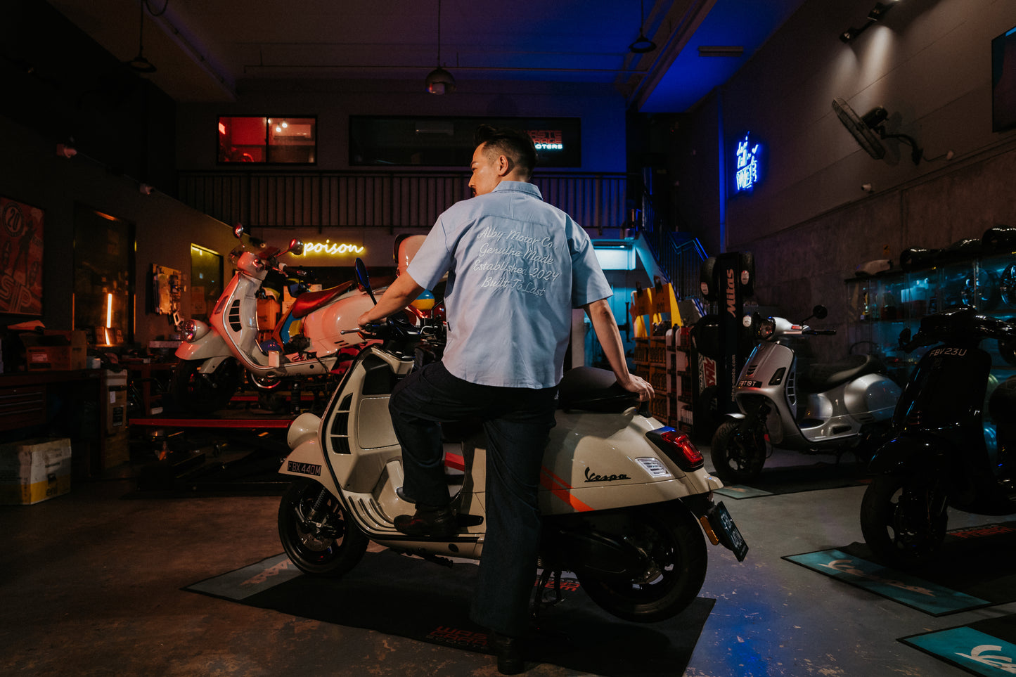 Motorcycle series - Alby Boxy Oversized Shirt