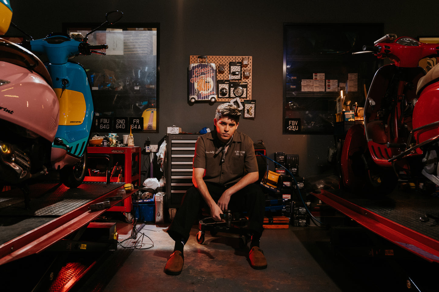 Motorcycle series - Alby Boxy Oversized Shirt