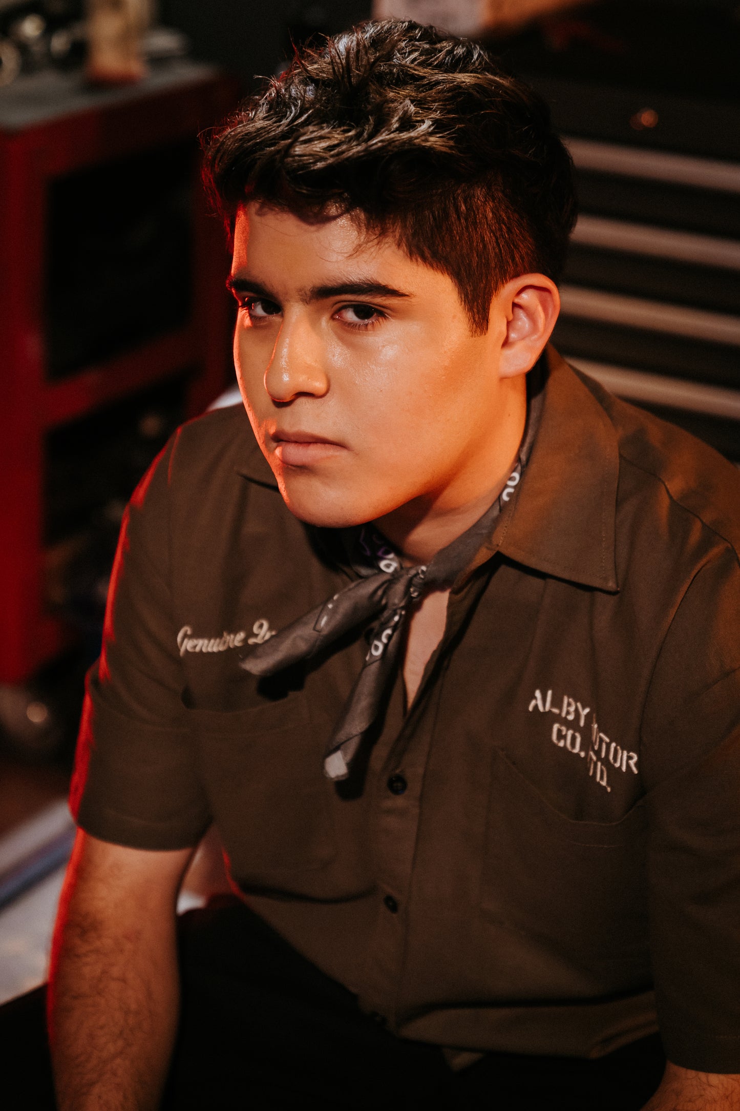 Motorcycle series - Alby Boxy Oversized Shirt