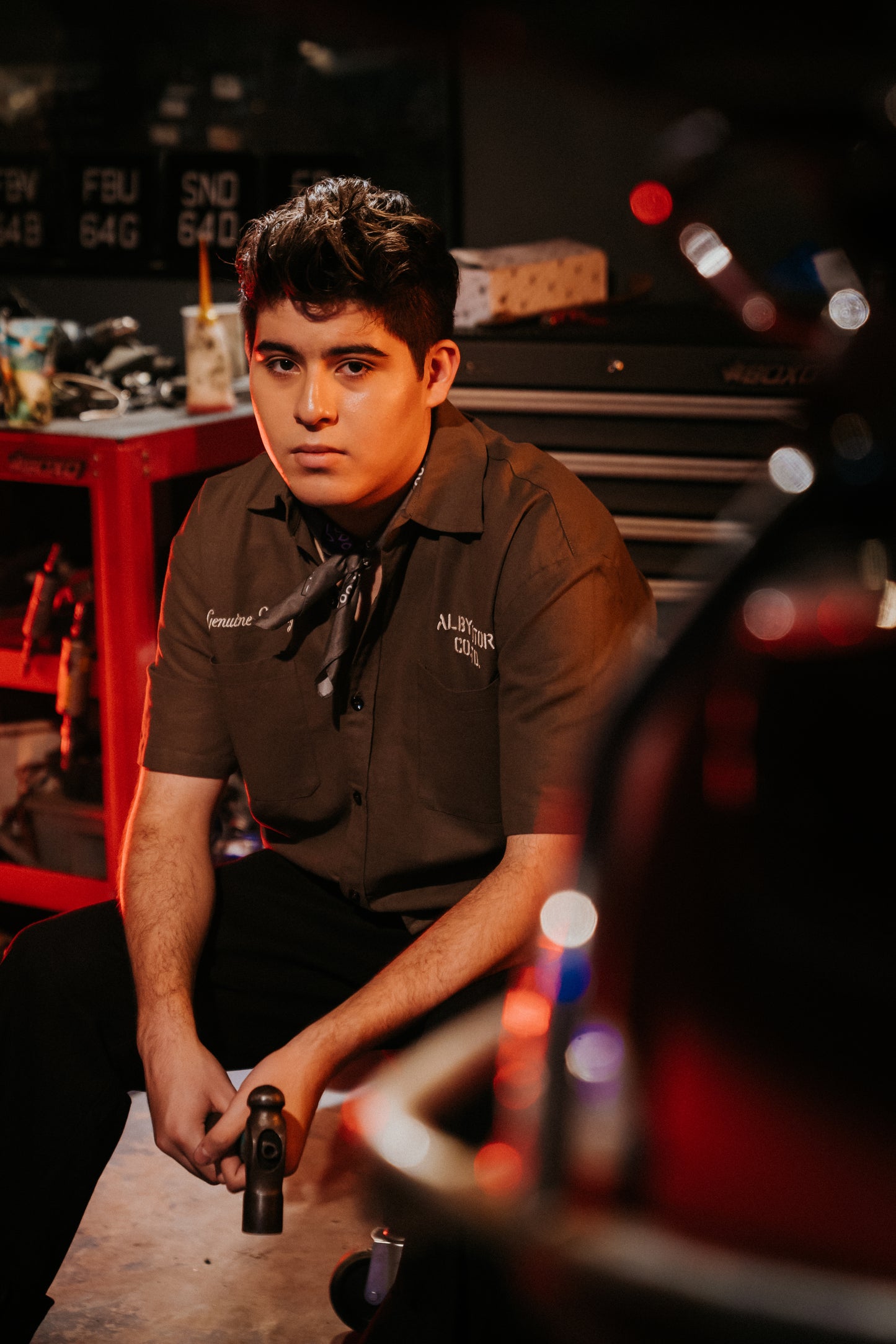 Motorcycle series - Alby Boxy Oversized Shirt