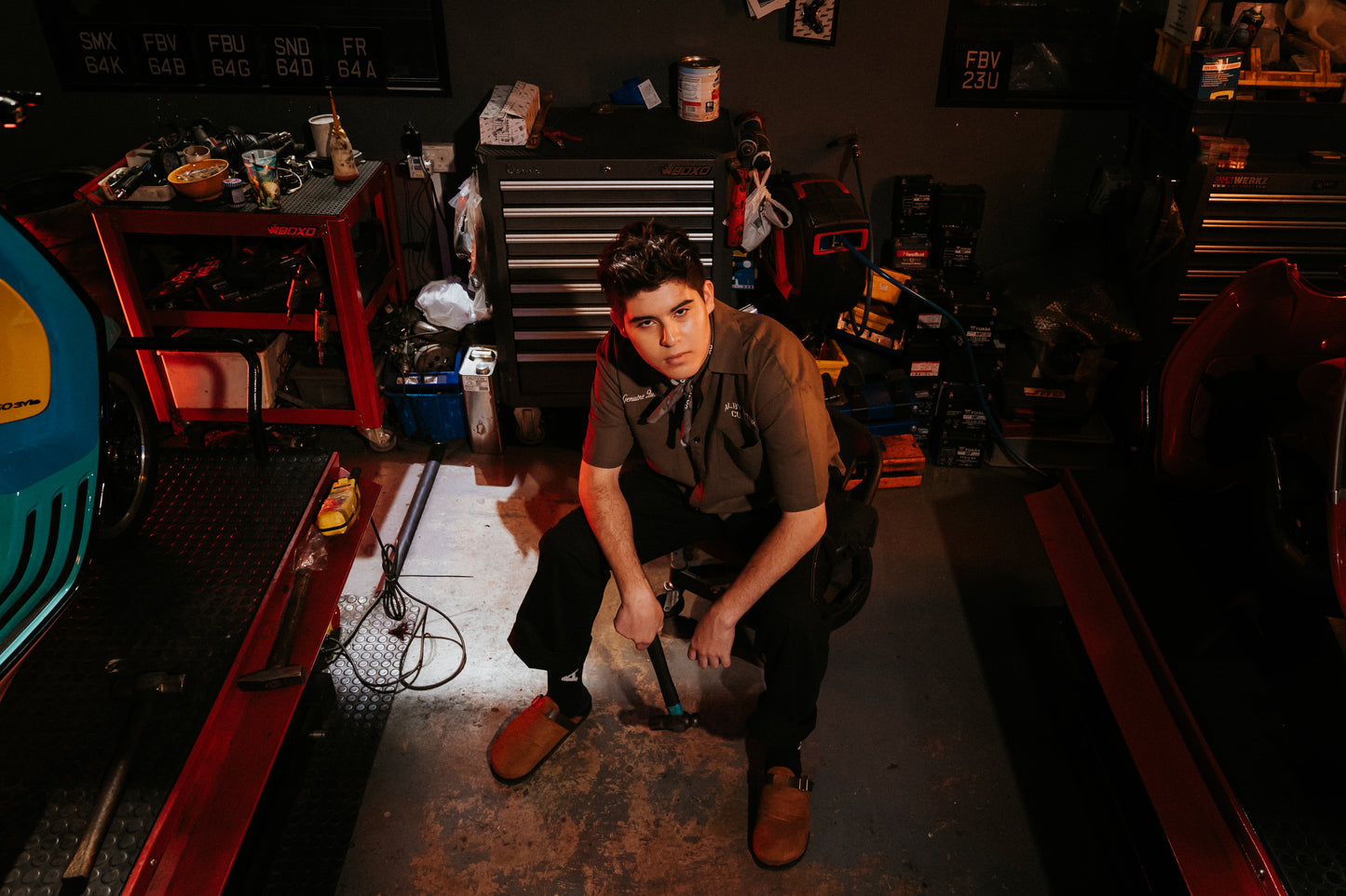 Motorcycle series - Alby Boxy Oversized Shirt