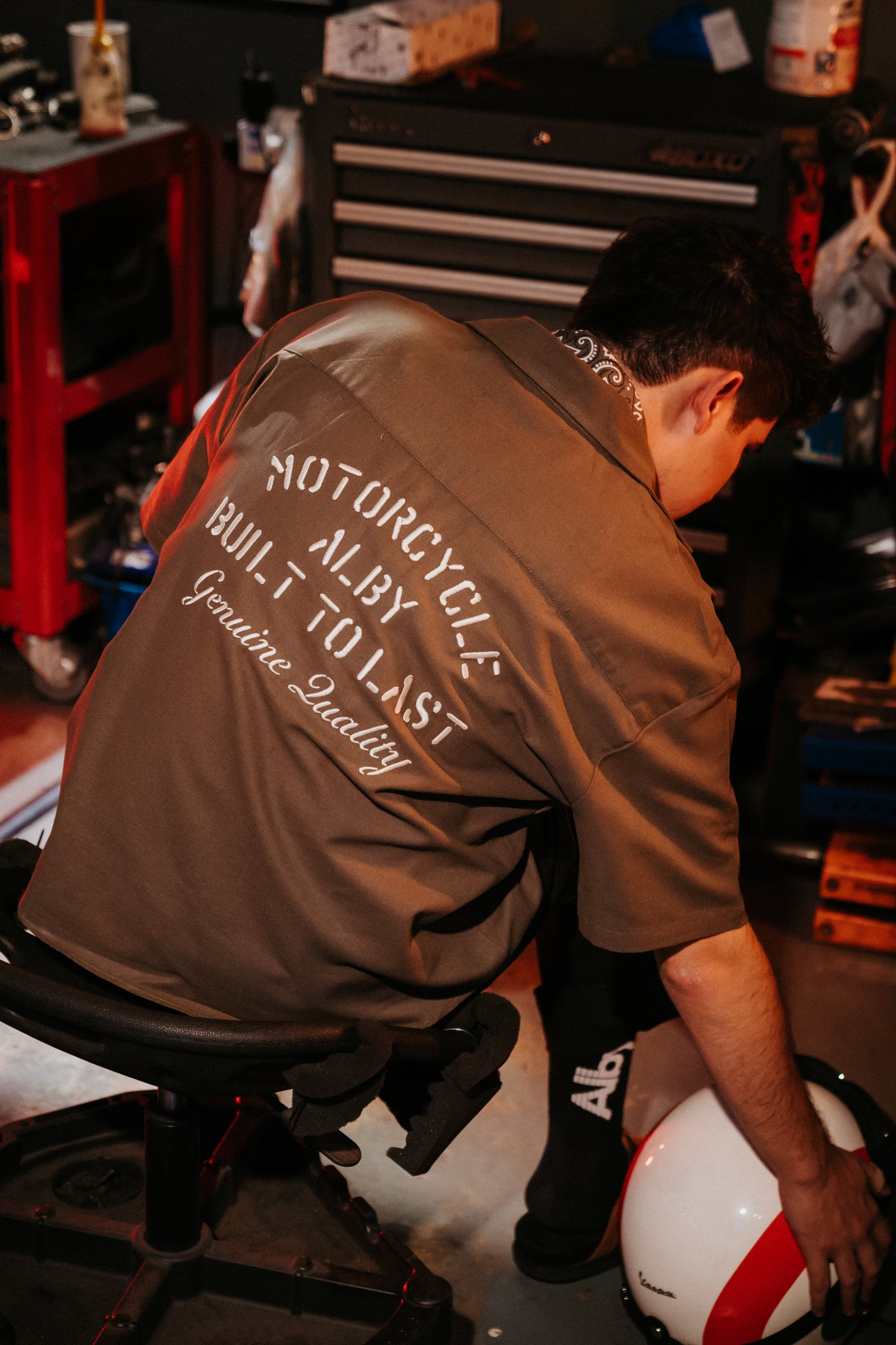 Motorcycle series - Alby Boxy Oversized Shirt