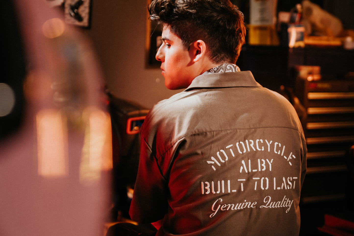 Motorcycle series - Alby Boxy Oversized Shirt