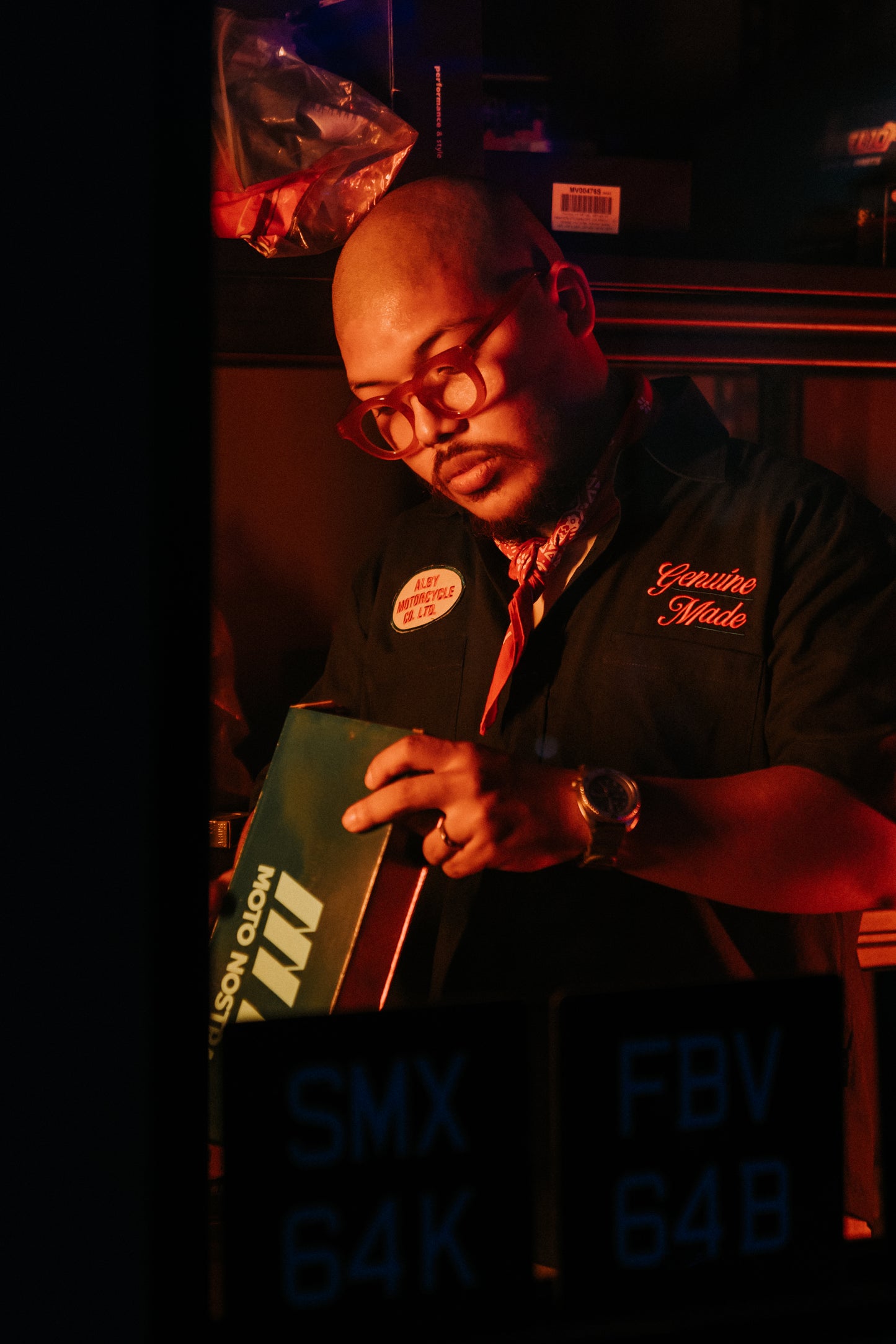 Motorcycle series - Alby Boxy Oversized Shirt