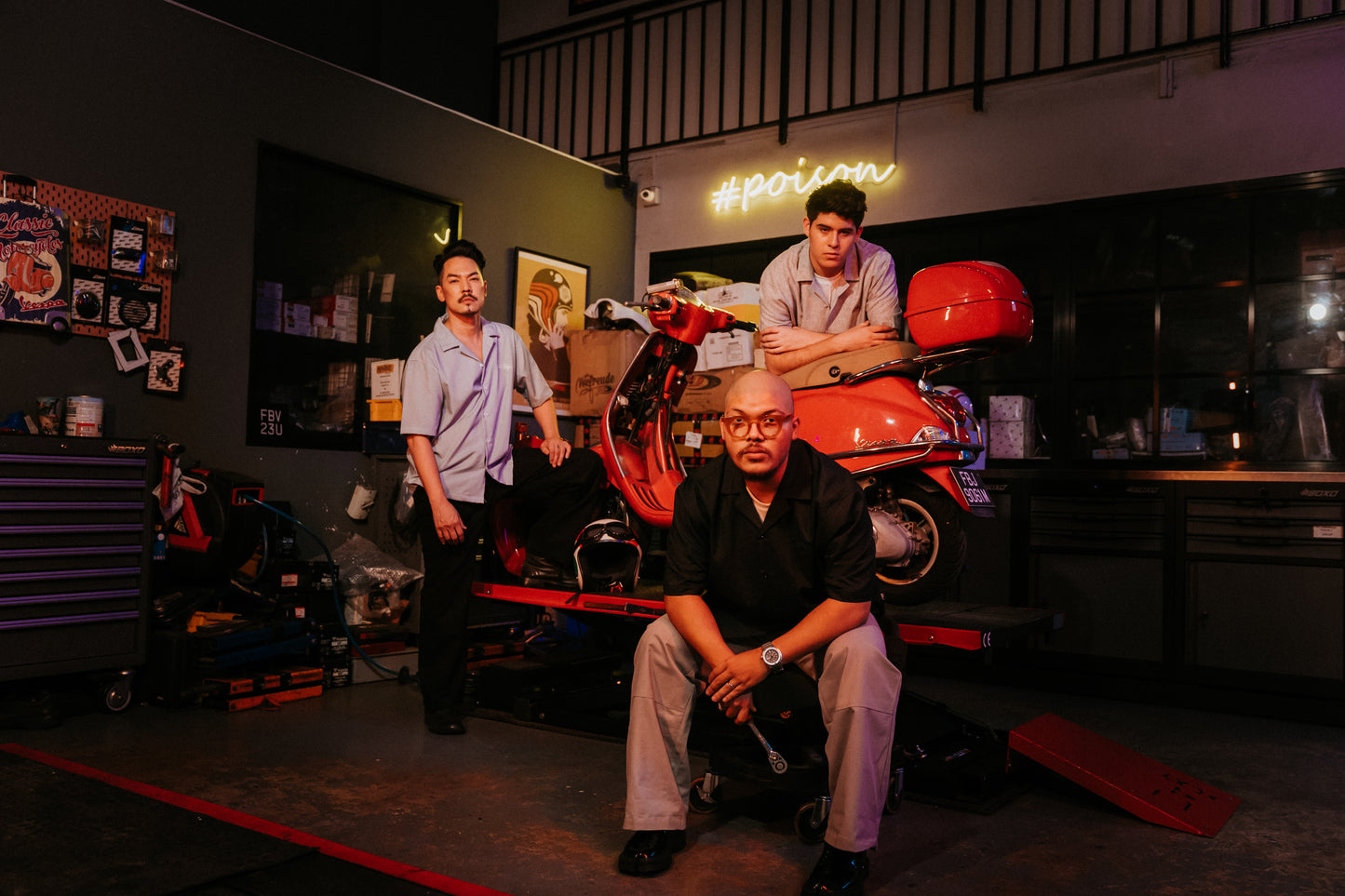 Motorcycle series - Alby Boxy Oversized Shirt