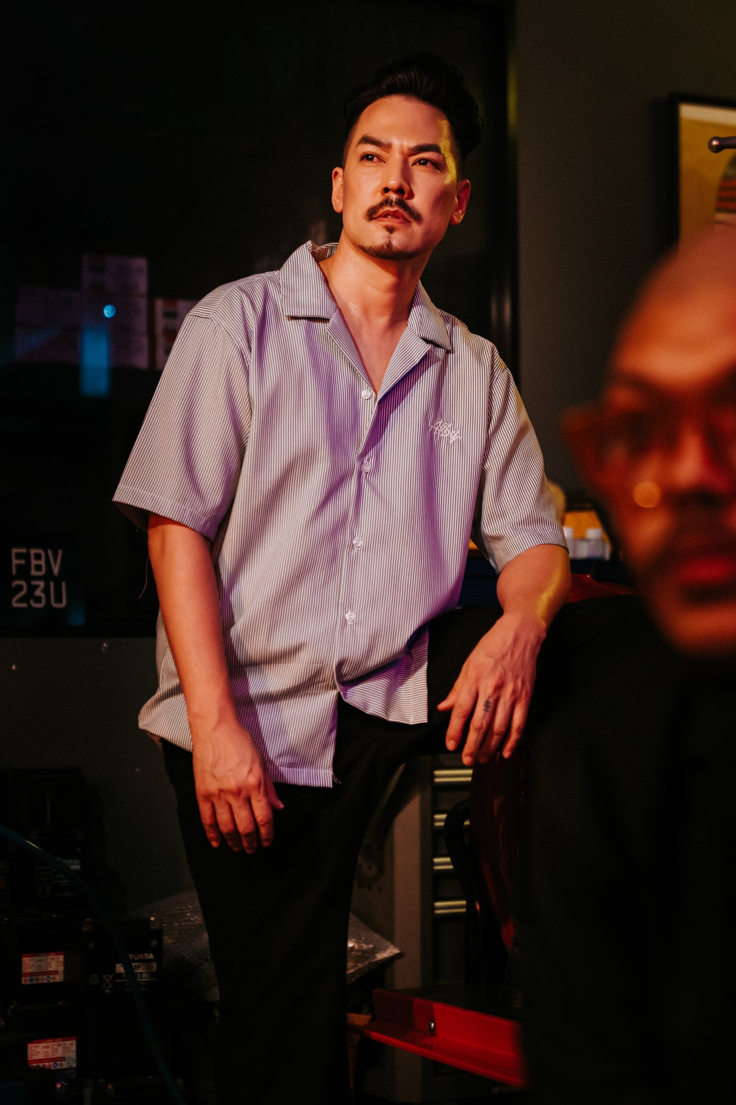 Motorcycle series - Alby Bowling Shirt