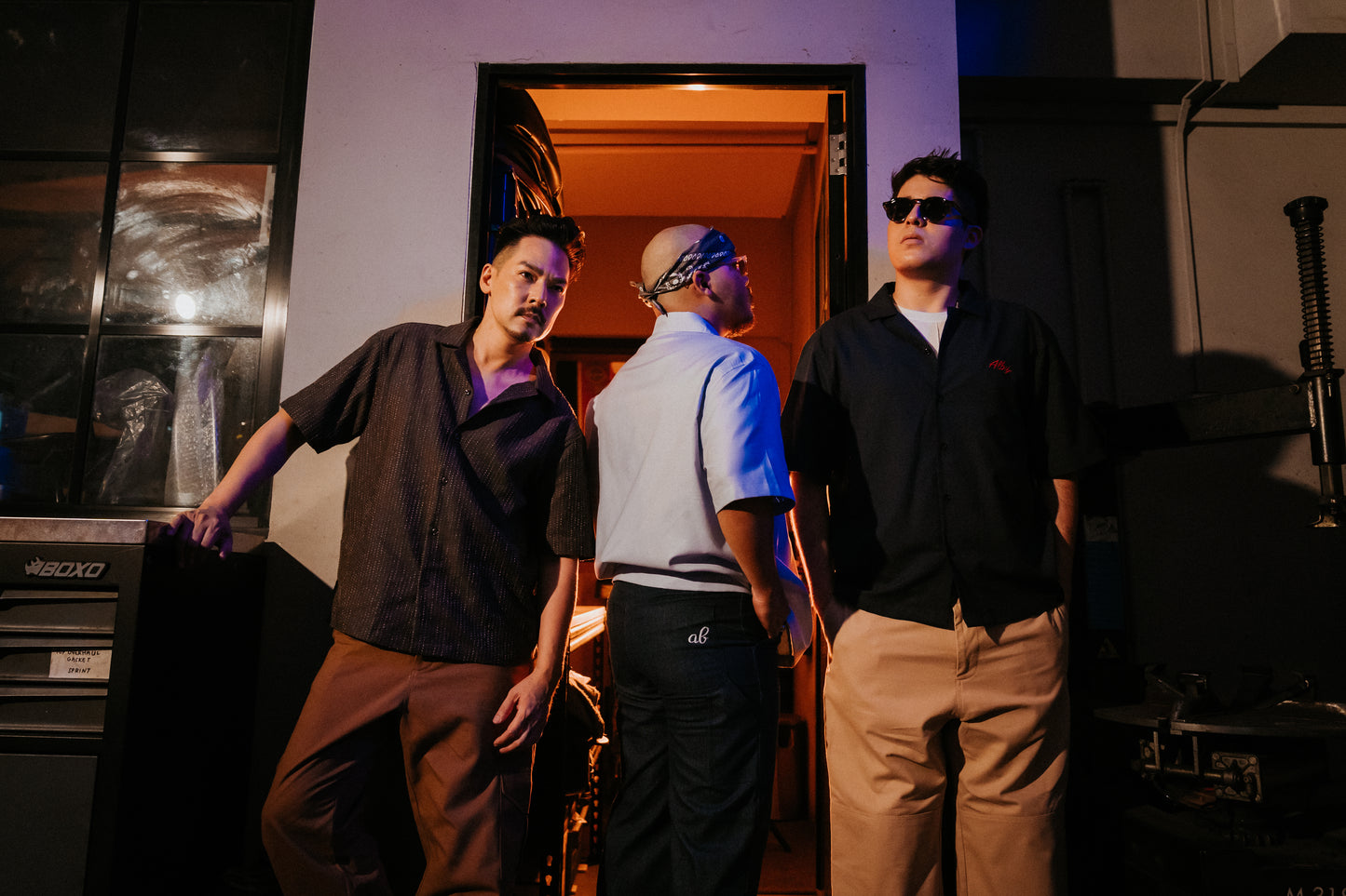 Motorcycle series - Alby Bowling Shirt