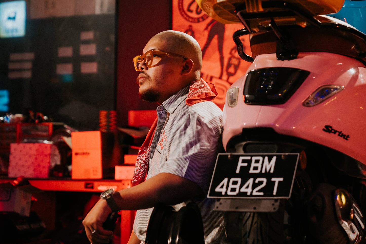 Motorcycle series - Alby Boxy Oversized Shirt