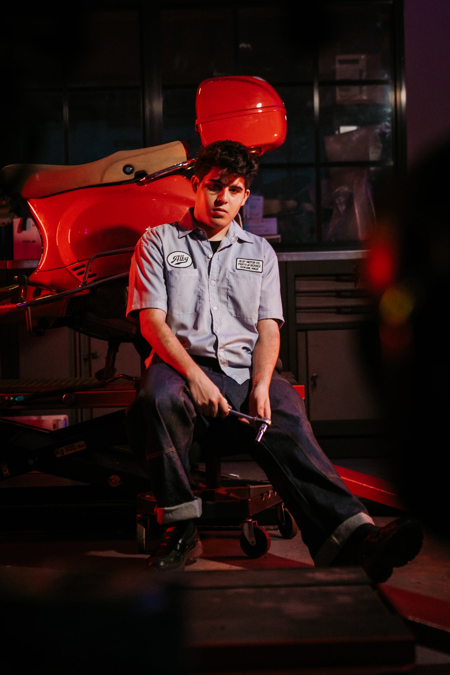 Motorcycle series - Alby Boxy Oversized Shirt