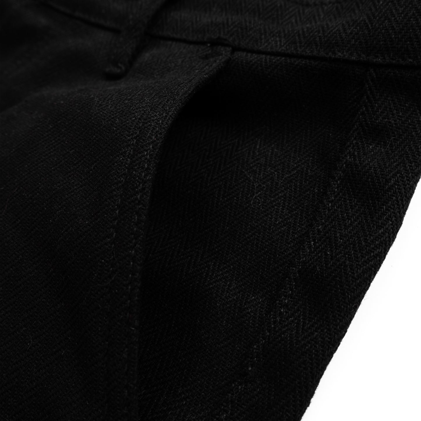 Baggy Herringbone Carpenter Work Trousers
