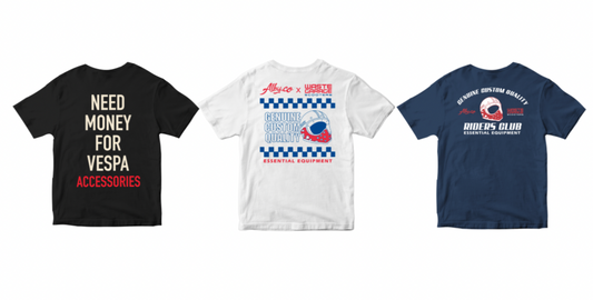 ALBY X WASTE GARAGE SCOOTERS Collab T-shirt