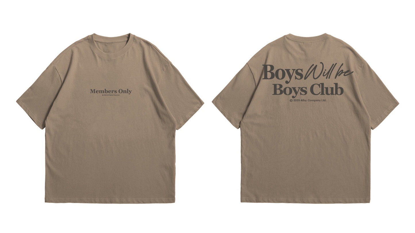 Boys Club - Boxy Oversized T-shirt