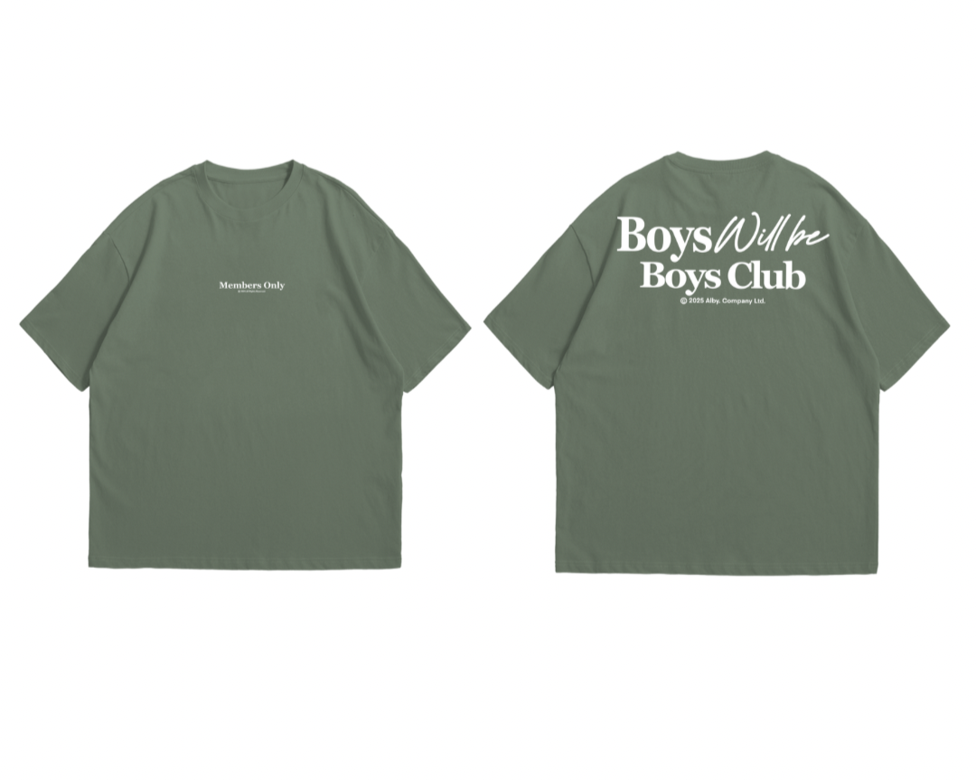 Boys Club - Boxy Oversized T-shirt