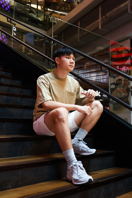 Oversized Top with Pocket