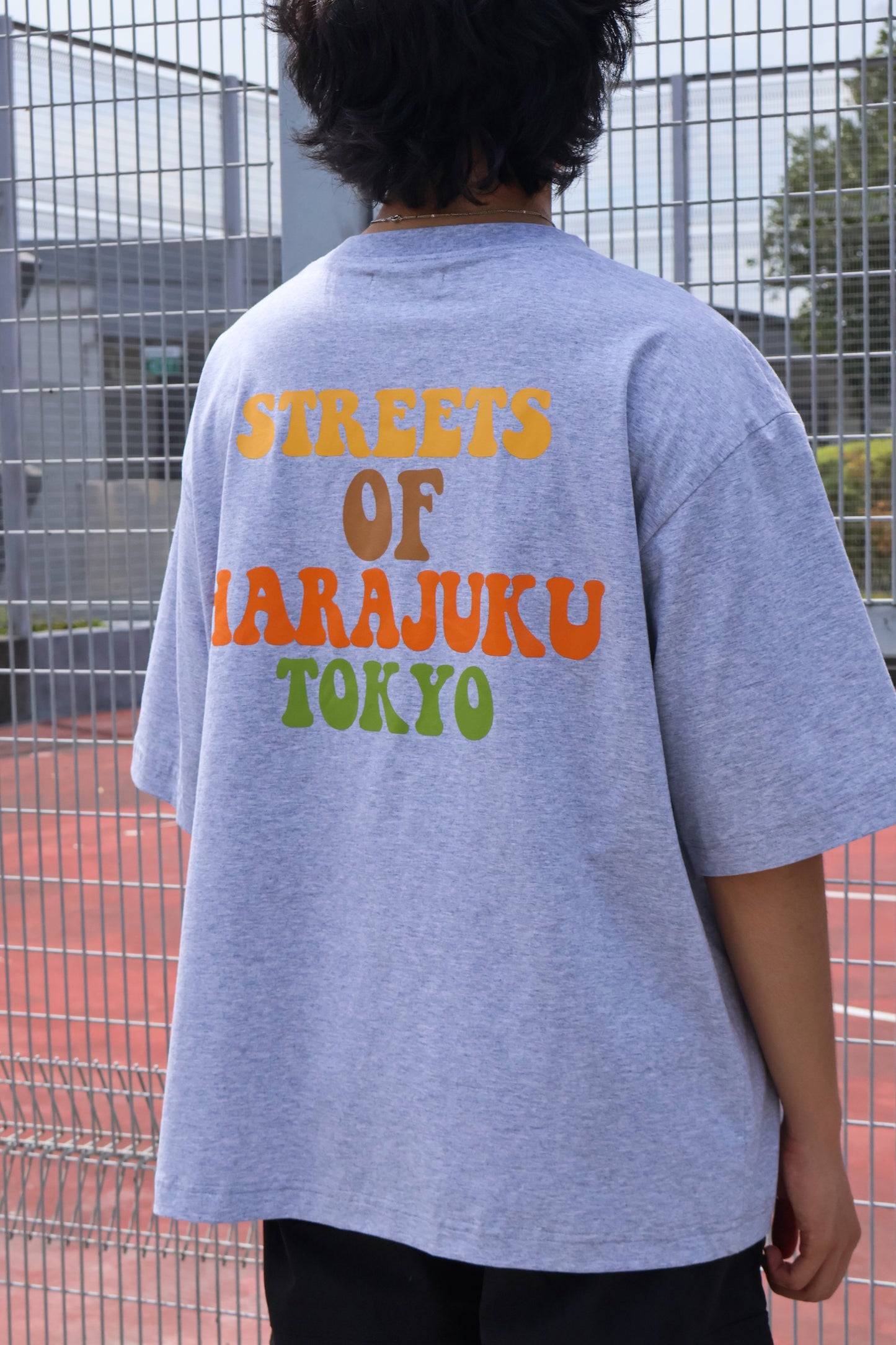 Embroidery Japan Oversized T-Shirt