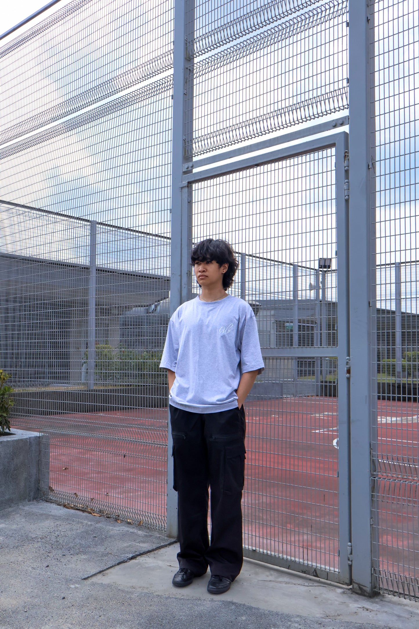 Embroidery Japan Oversized T-Shirt