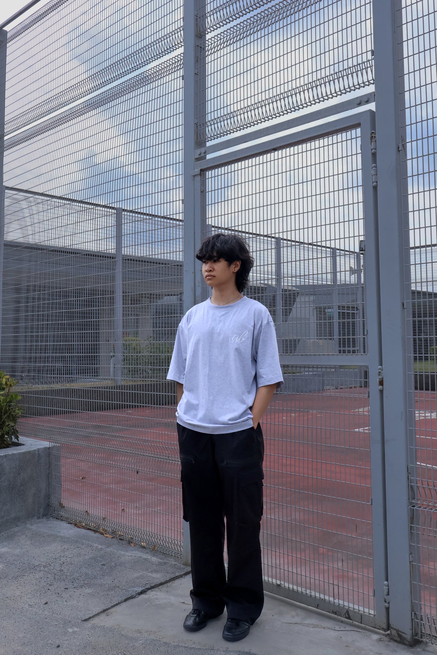 Embroidery Japan Oversized T-Shirt