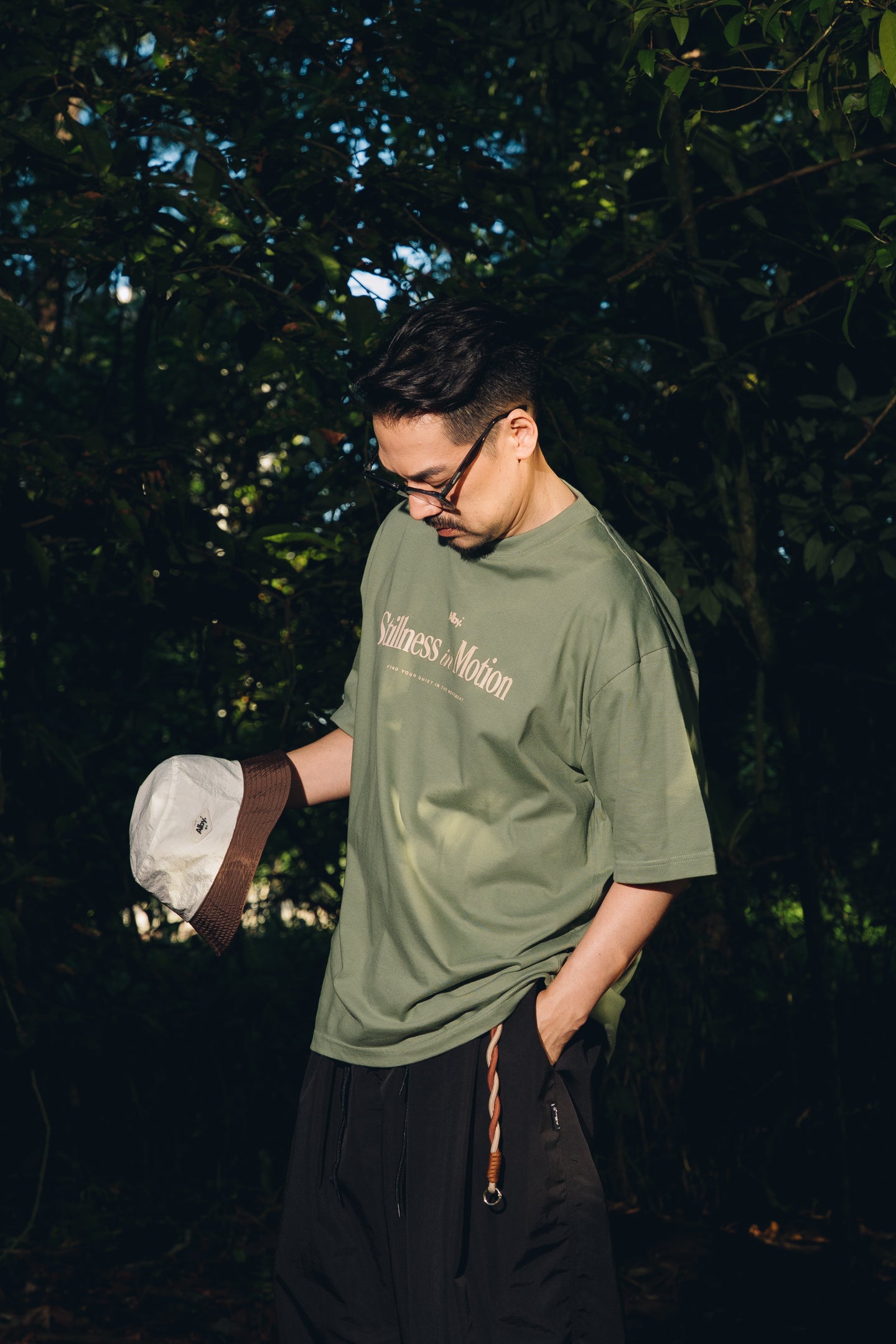 Yagai Collection- Taslan Crinkle Bucket Hat – Lightweight Water-Resistant