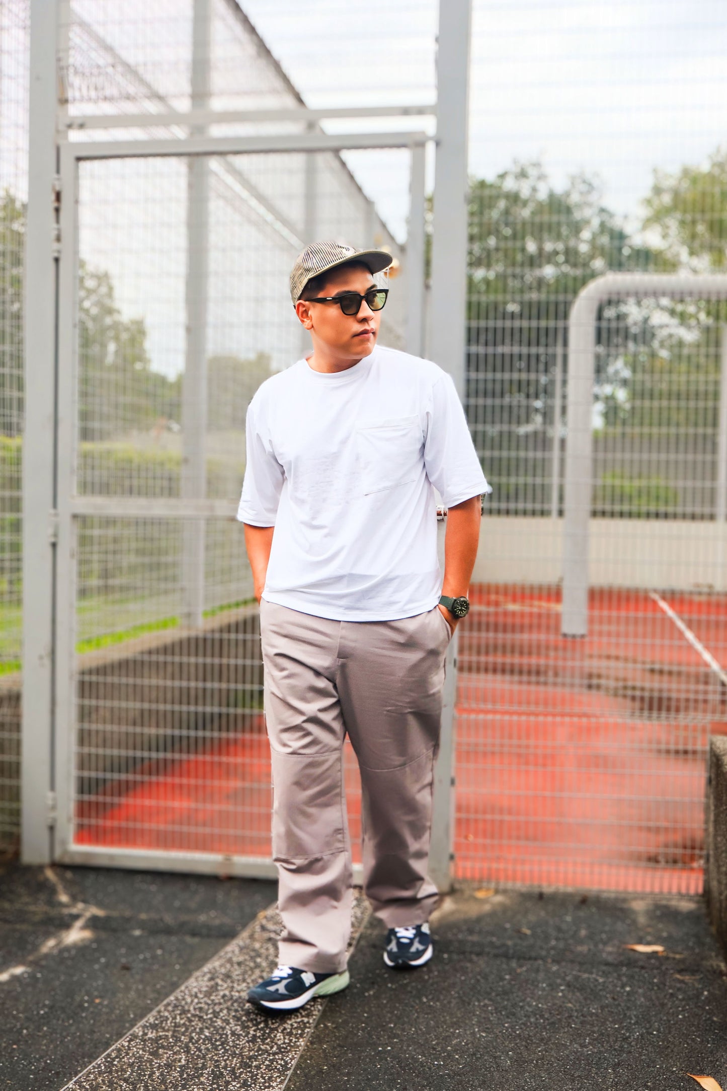 Oversized Top with Pocket