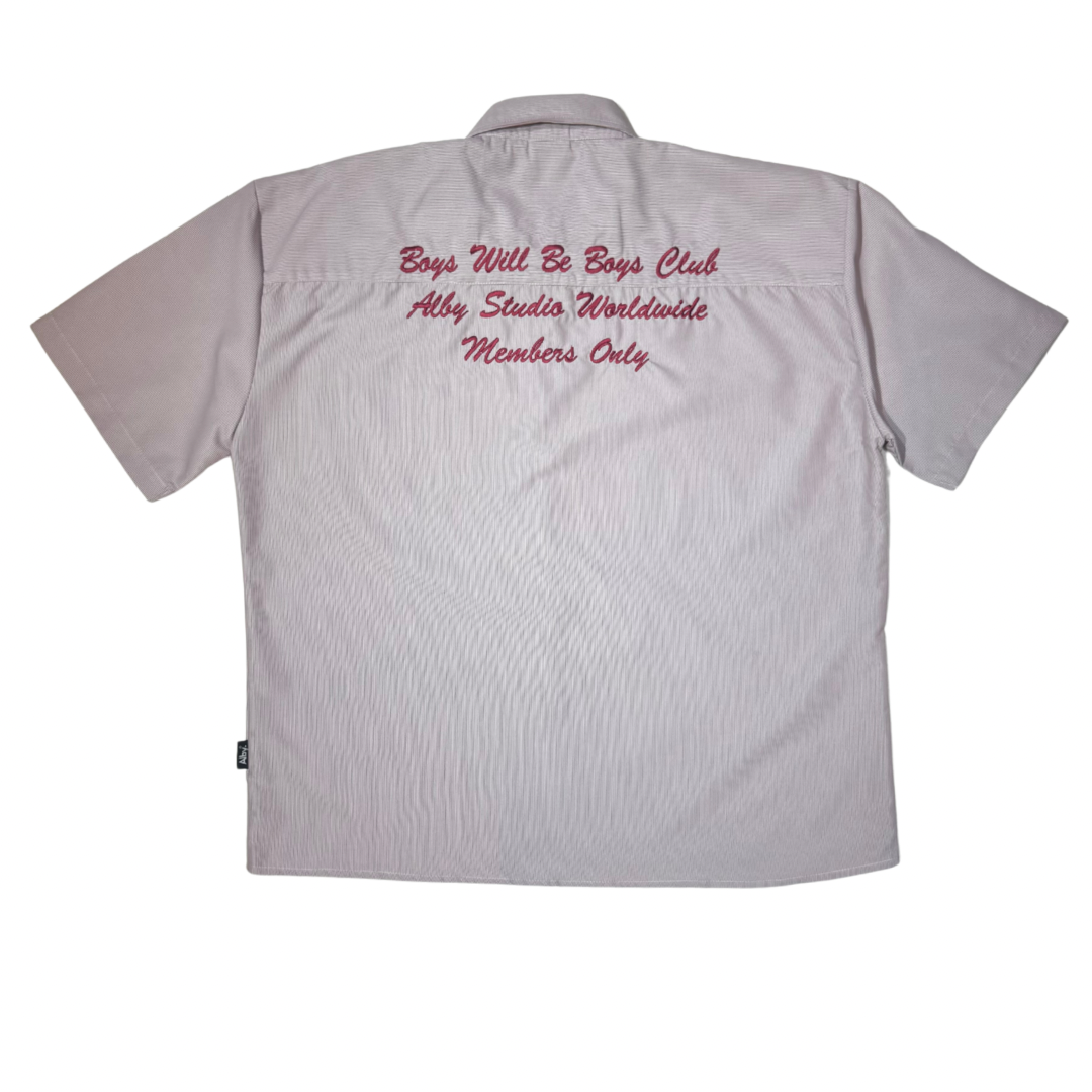 Boys Club - Boxy fit Short Sleeve Shirt (Embroidered)