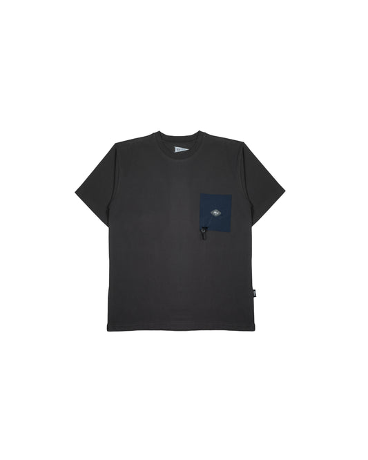 Yagai Oversized T-Shirt with Nylon Utility Pocket