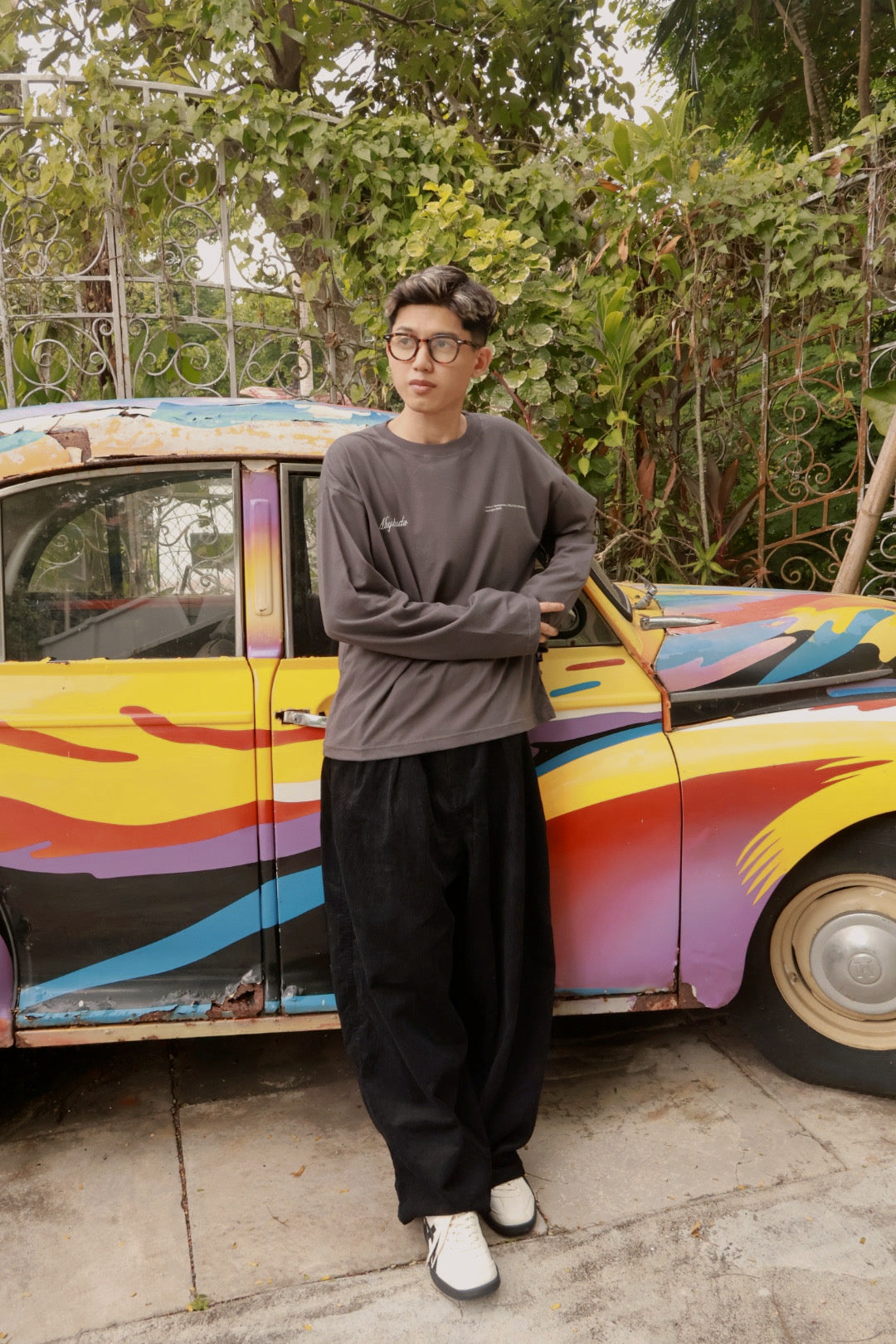 Albystudios Boxy T-Shirt (Long sleeve)