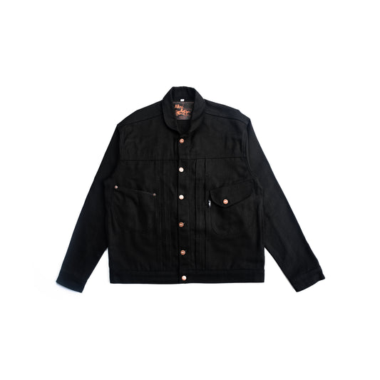 Black Herringbone Workwear Jacket - Limited Edition by Alby