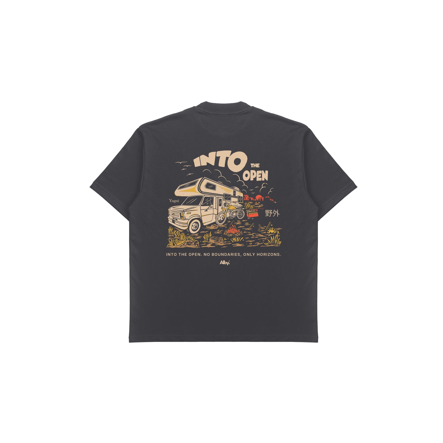 Yagai Oversized T-shirt (Graphic)