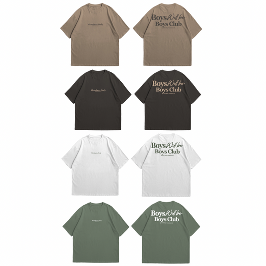 Boys Club - Boxy Oversized T-shirt