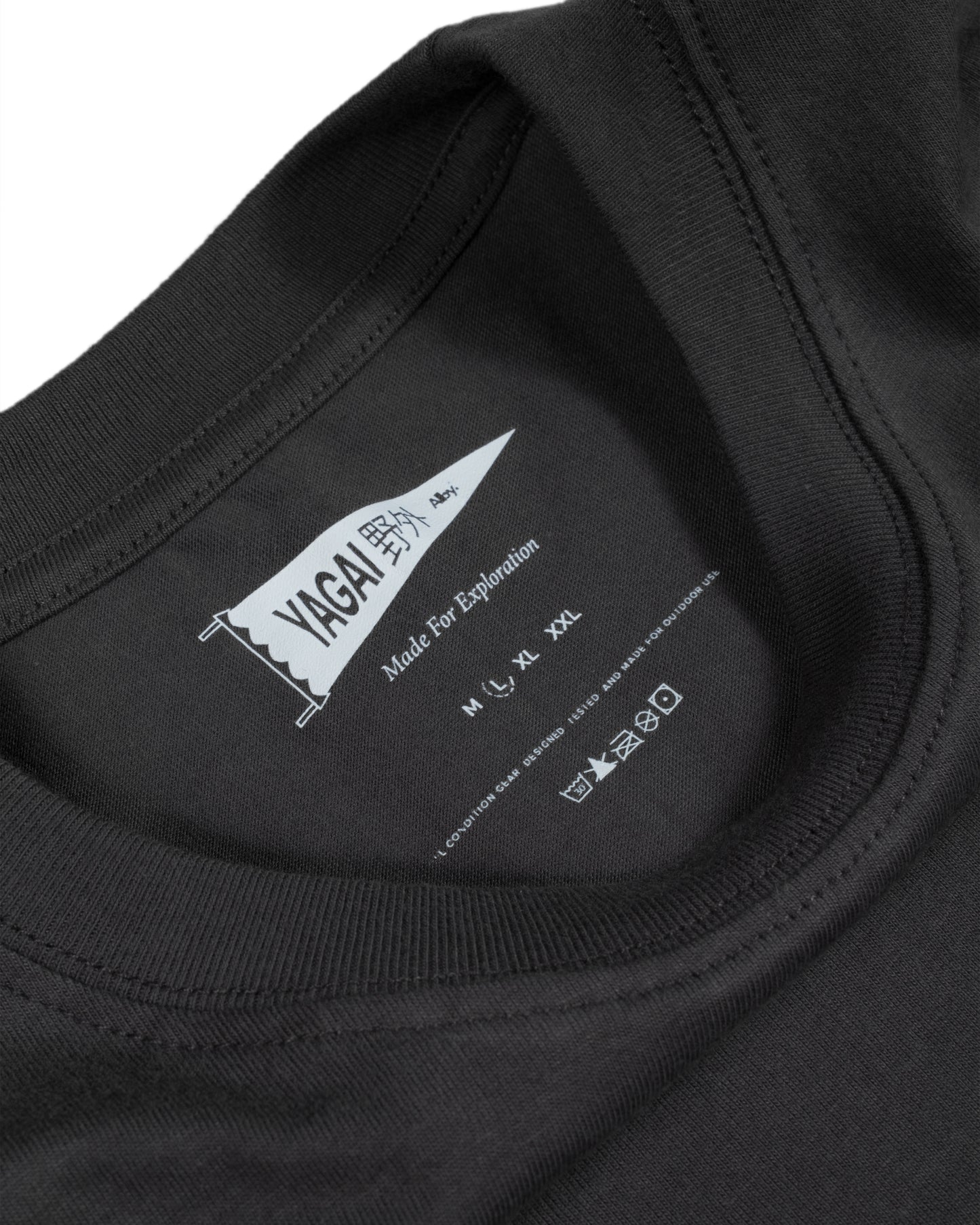 Yagai Oversized T-Shirt with Nylon Utility Pocket