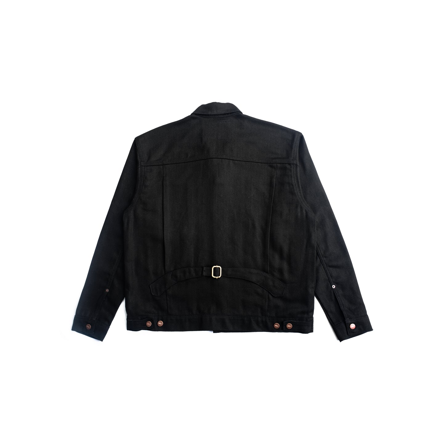 Black Herringbone Workwear Jacket - Limited Edition by Alby