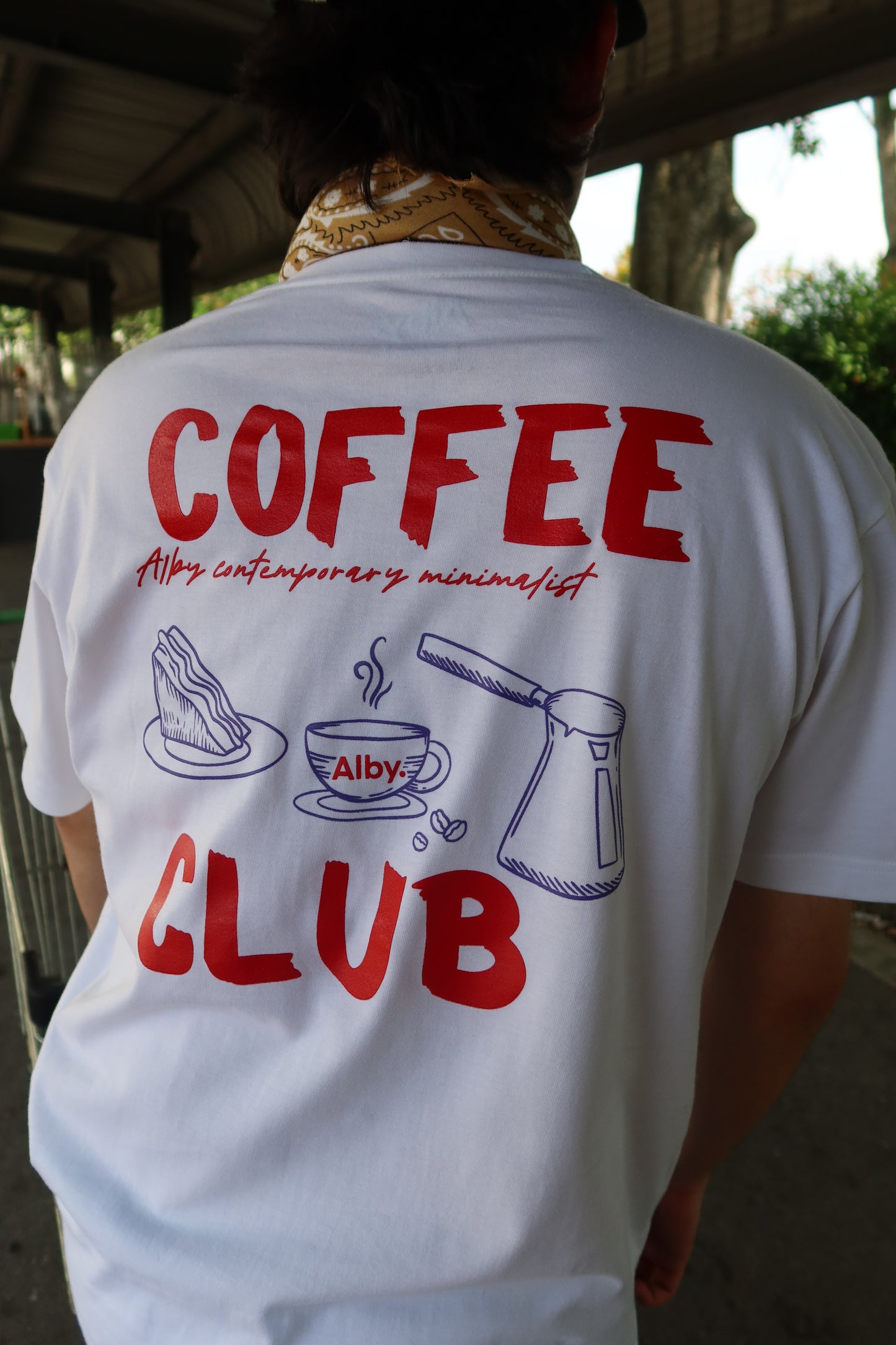 Boys Club - Coffee club regular-fit t shirt (Soft Cotton 20s)