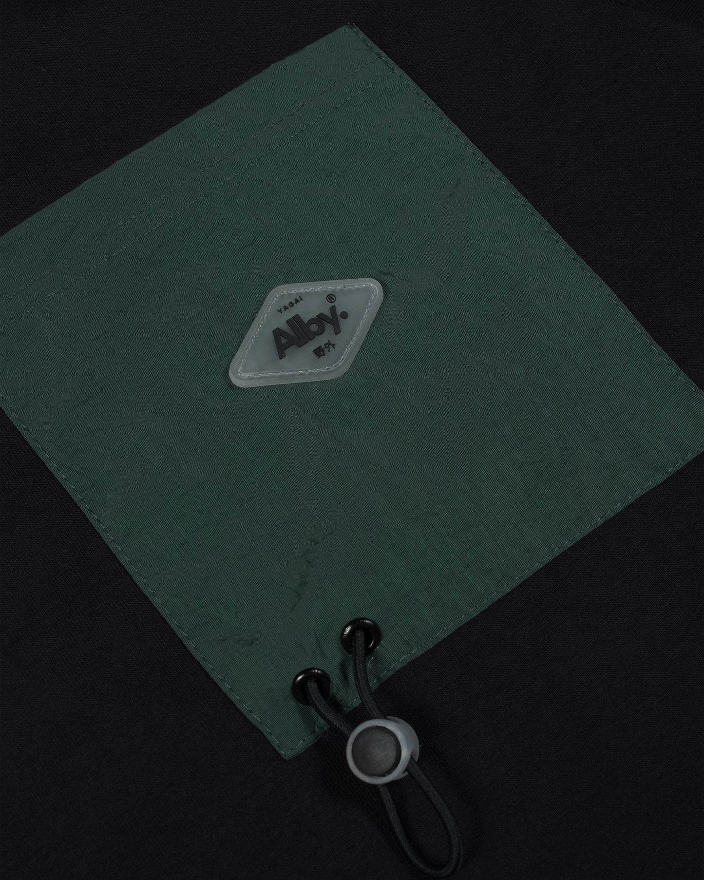 Yagai Oversized T-Shirt with Nylon Utility Pocket