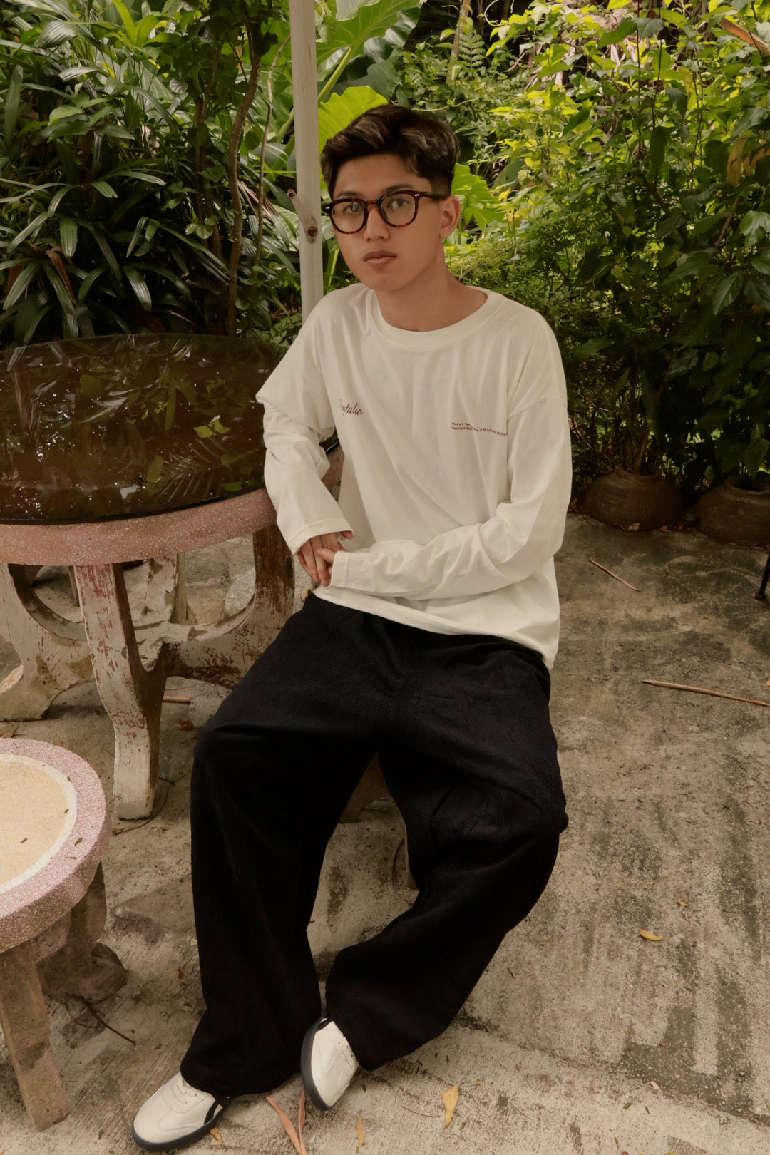 Albystudios Boxy T-Shirt (Long sleeve)