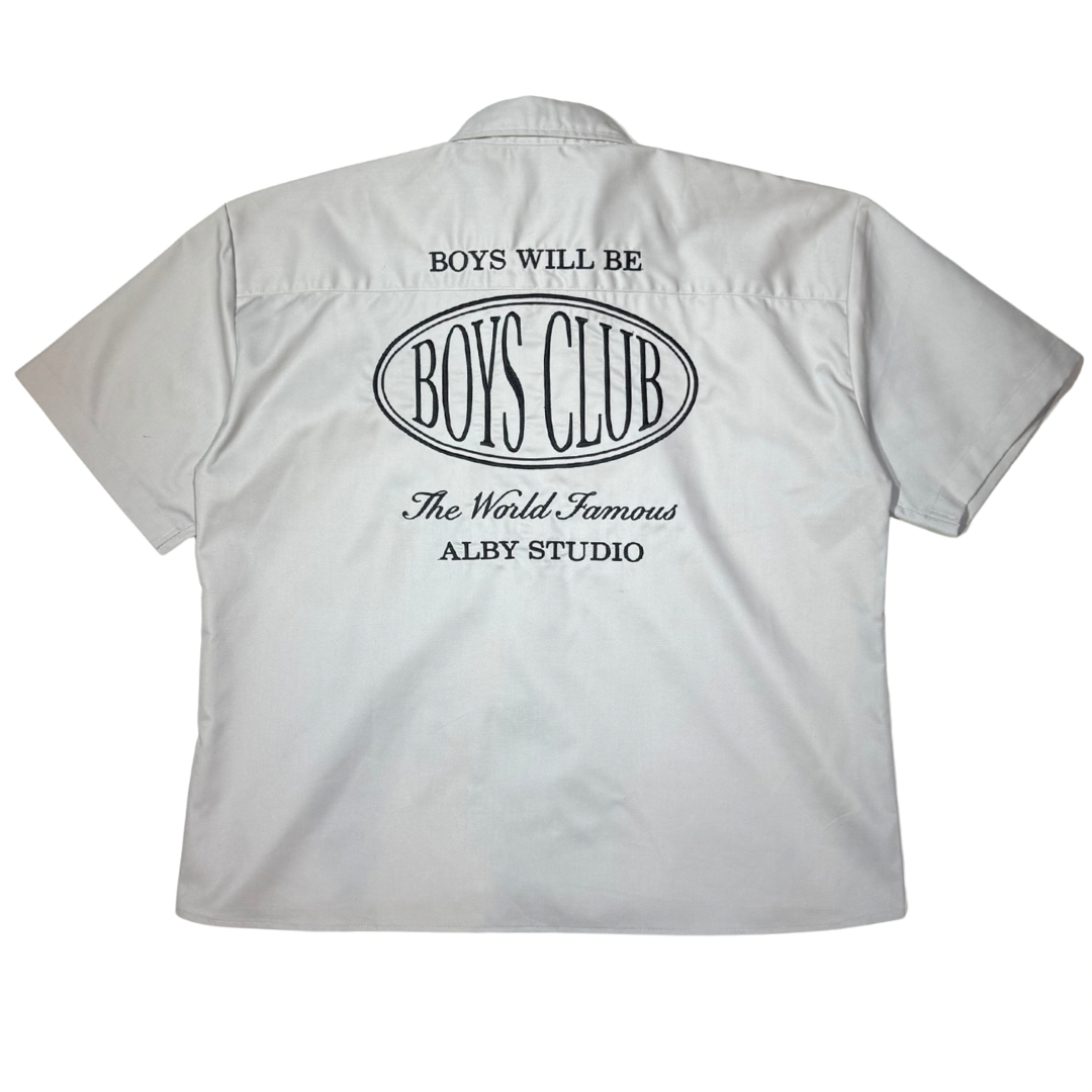 Boys Club - Boxy fit Short Sleeve Shirt (Embroidered)