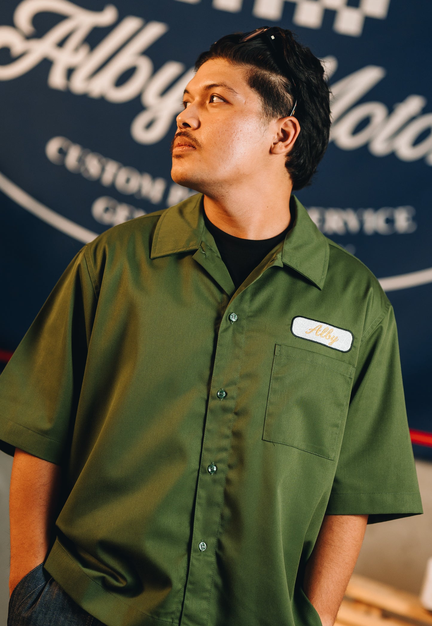Alby Motorcycle Story - Boxy Cargo Shirt