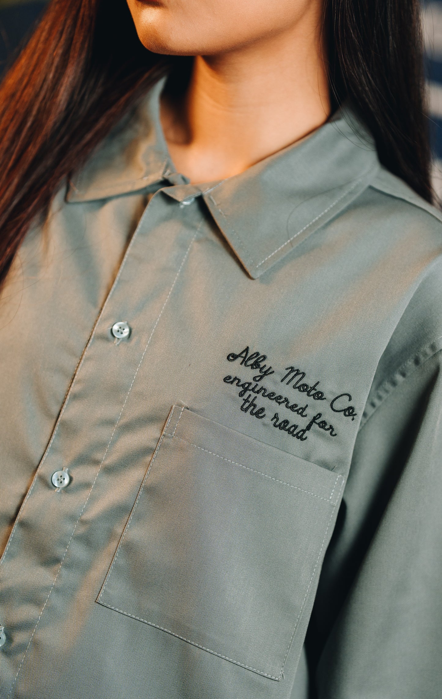 Alby Motorcycle Story - Boxy Cargo Shirt